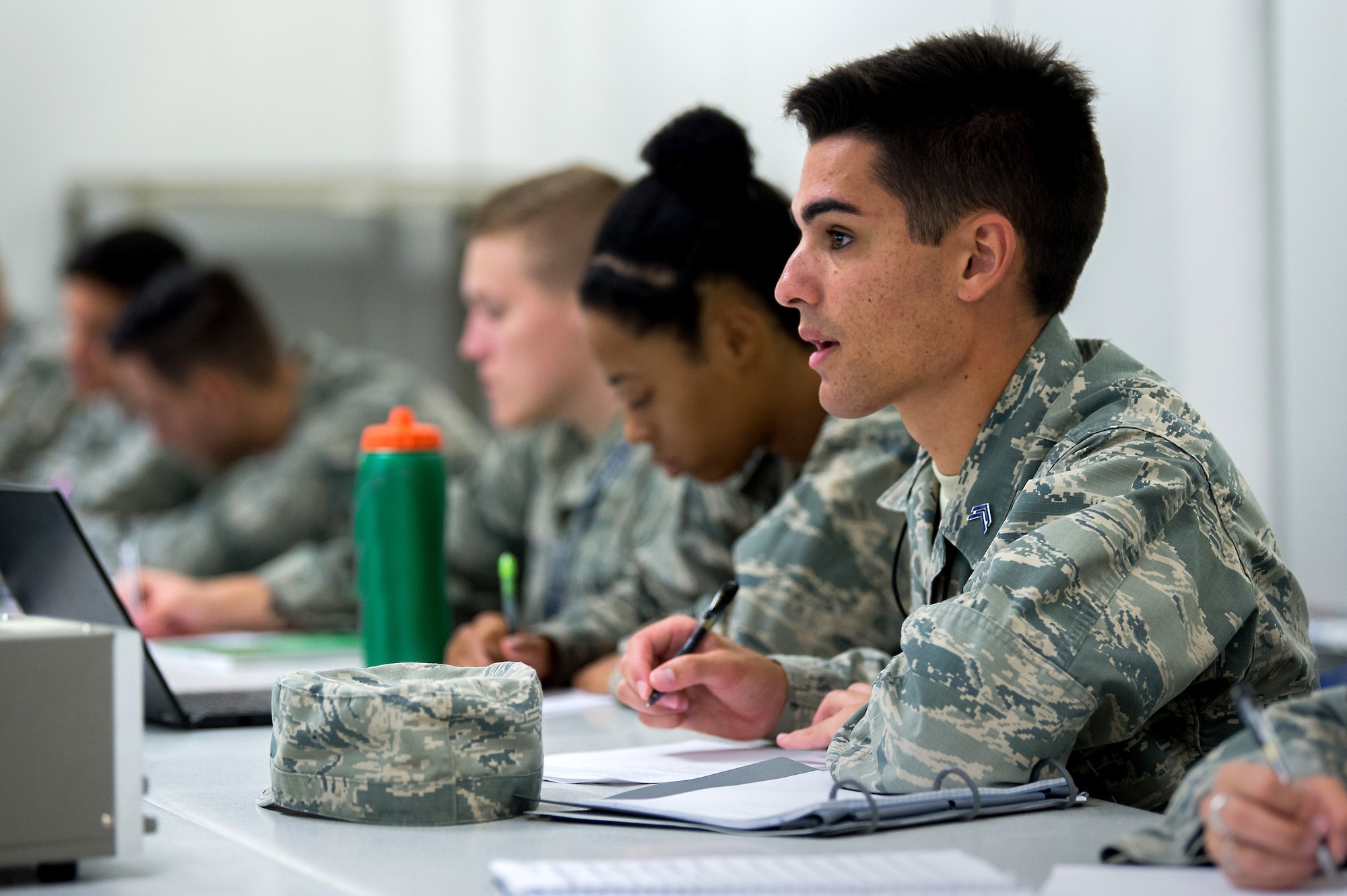 Air Force Academy officials recently announced the results of the institution’s academic accreditation from the Higher Learning Commission. The final report from the HLC found the university met all of the criteria for accreditation and federal compliance requirements without comments, reaffirming its accredited status until the 2028-2029 academic year. (U.S. Air Force photo/Trevor Cokley)