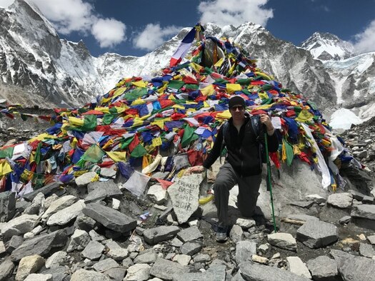 Maj Coleman’s training, both as a military officer and in the local languages, came in very useful as they moved the co-pilot in the chaotic scene.