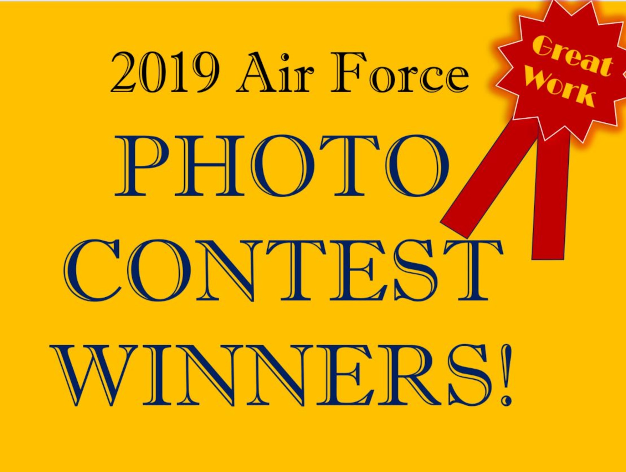 2019 Air Force Photo Contest Winners