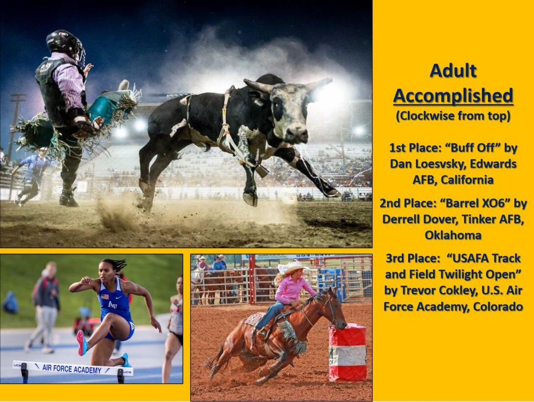 2019 Air Force Photo Contest winners in the Adult Accomplished category