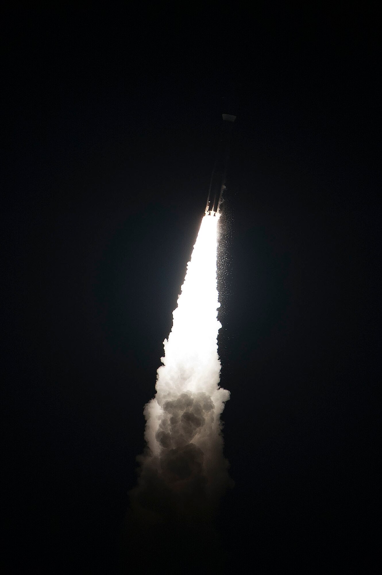 An Atlas V AEHF-5 rocket launches from Cape Canaveral Air Force Station, Fla., August 8, 2019. Previously, the Atlas V rocket has launched Advanced Extremely High Frequency communication satellites from CCAFS in 2010, 2012, 2013, and 2018. (U.S. Air Force photo by Taylor Nave)