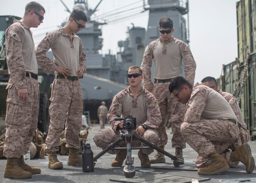 CLB-11 Photos at the Gulf of Aden.