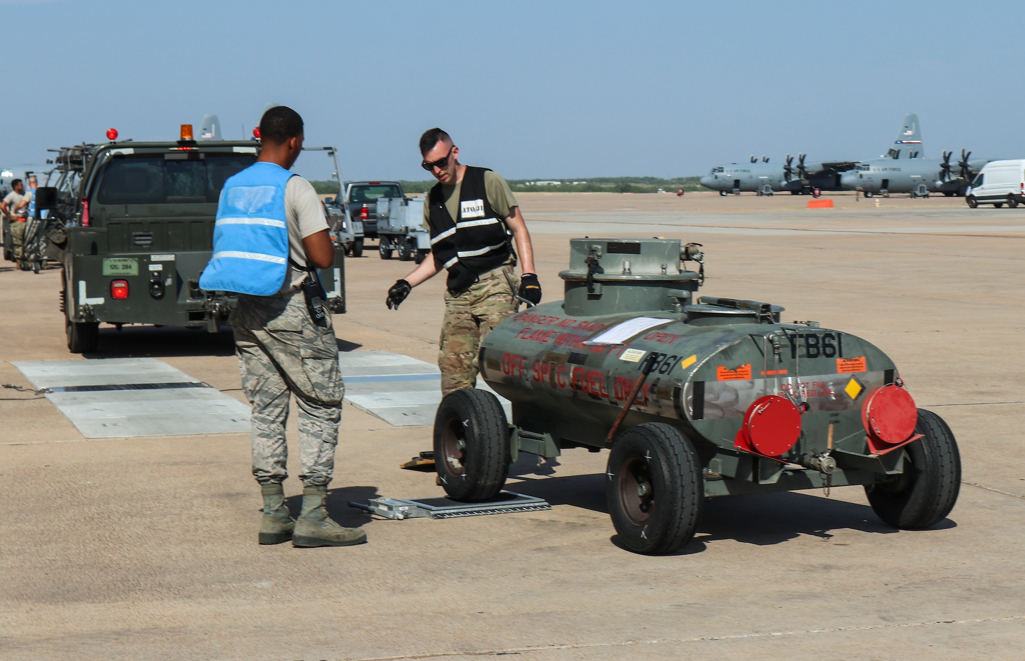 7th LRS, 317th AW complete readiness exercise training