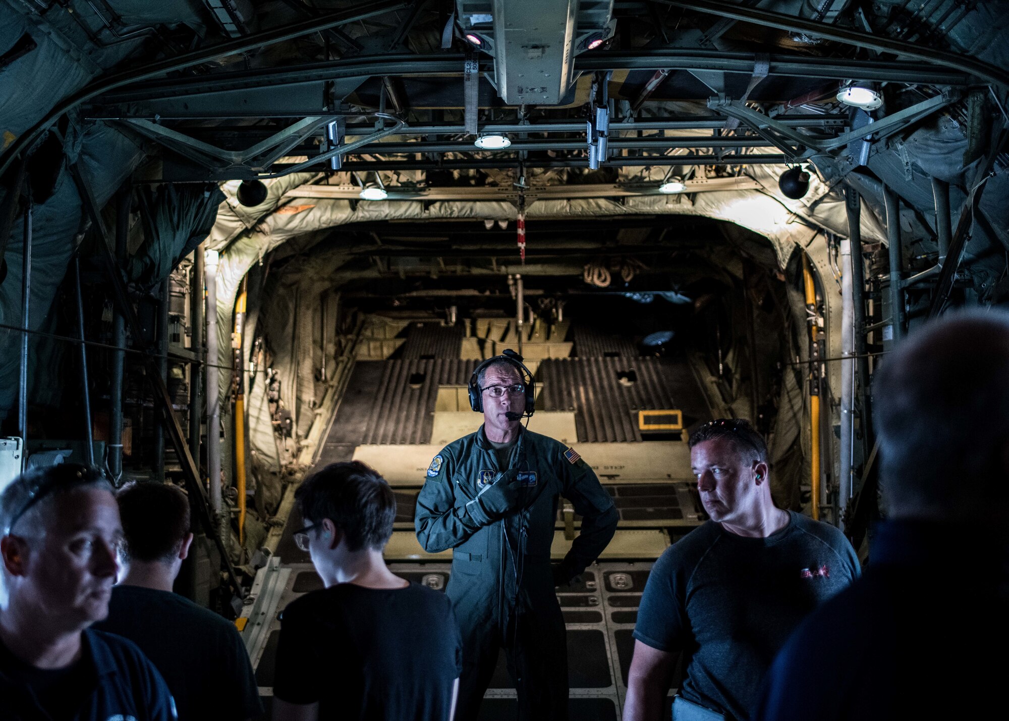 Youngstown Air Reserve Station provided a C-130H Hercules orientation flight for 27 team members of the 910th Airlift Wing and one 911th Airlift Wing member, Aug. 8, 2019. Orientation flights are routinely offered to Air Reserve Technicians and civilians who serve at YARS to provide them with a better understanding of the Wing’s flying capabilities.