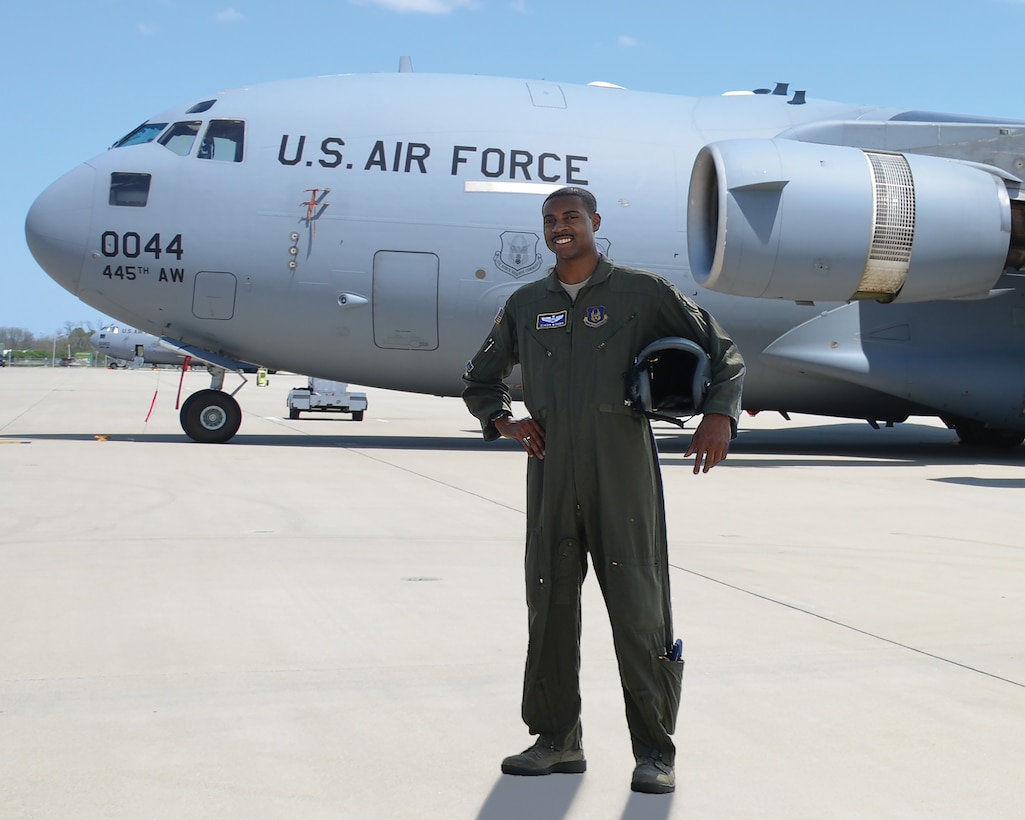 Maj. Andrew Pierce, flight commander and C-17 instructor pilot, 89th Airlift Squadron, will be inducted into the Ohio State University Athletics Hall of Fame on Sept. 6, 2019 in Columbus, Ohio, for his athletic accomplishments.
