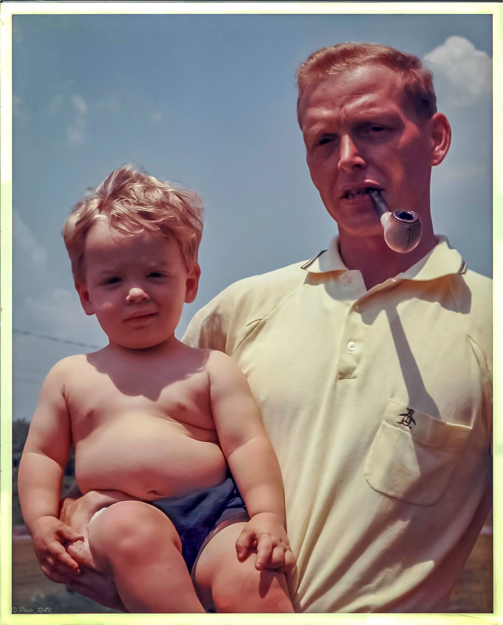 Col. Richard 'Dick' Kibbey and his son, John, pose for a photo circa 1963. Dick was a pilot in Vietnam when his helicopter was shot down and he was listed as missing in action for over 50 years before his remains were returned to the United States after being found by a local farmer. (Photo courtesy of Richard Kibbey)