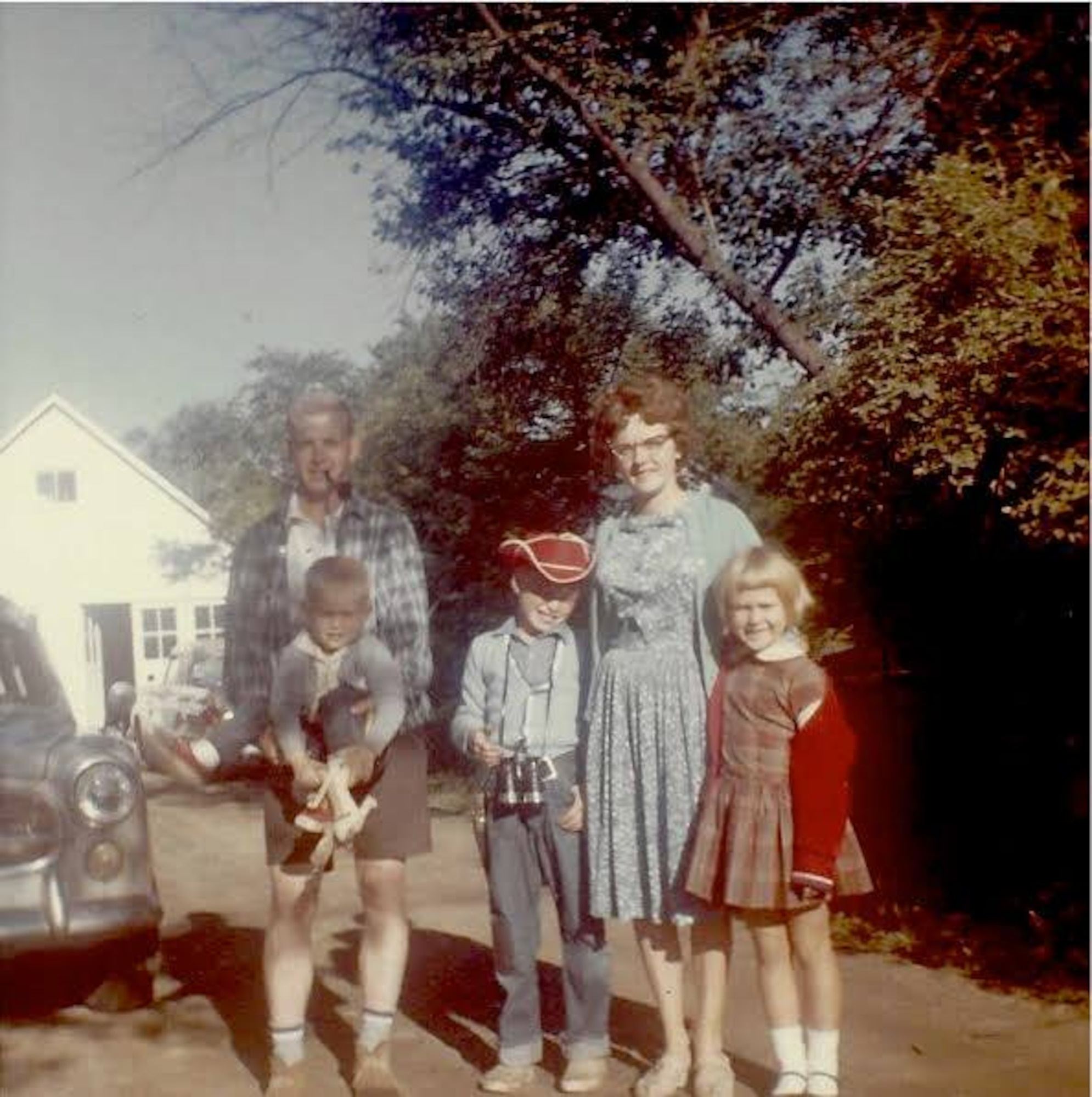 The Kibbey's pose for a family photo circa 1964. Col. Richard 'Dick' Kibbey was a pilot i nVietnam when his helicopter was shot down and he was listed as missing in action. His remains were found over 50 years later by a local farmer and he was brought home to the United States and buried in 2019. (Photo courtesy of Richard Kibbey)