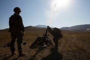 U.S. Marines with Marine Rotational Force-Europe