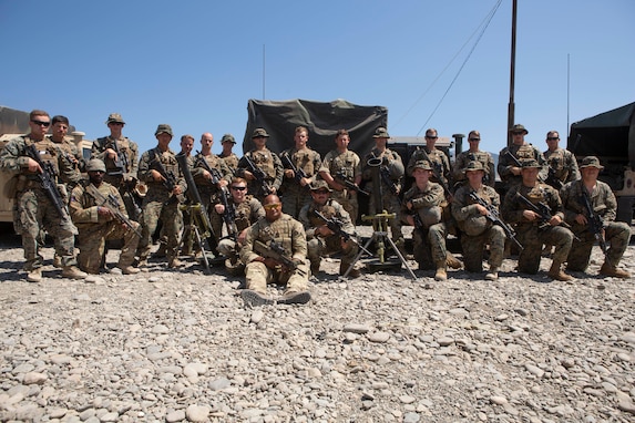 U.S. Marines with Marine Rotational Force-Europe
