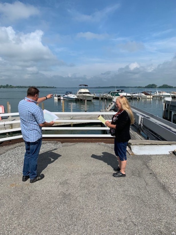 U.S. Army Corps of Engineers, Buffalo District employees from the Planning Management team have been out in the field this summer surveying marina owners and operators from 6 harbors in Lake Ontario between Wilson Harbor, Wilson, NY and Little Sodus Bay Harbor, Fair Haven, NY, August 2019.