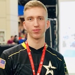 Spc. Iosif Covalenco attended the Pax South gaming festival in San Antonio in March. Covalenco, who was assigned to the 470th Military Intelligence Brigade at Joint Base San Antonio-Fort Sam Houston for a year, is joining the U.S. Army Esports Team, which is part of the U.S. Army Recruiting Command headquartered at Fort Knox, Kentucky. As a member of the esports team, Covalenco will represent the Army at local, regional and national esports competitions.