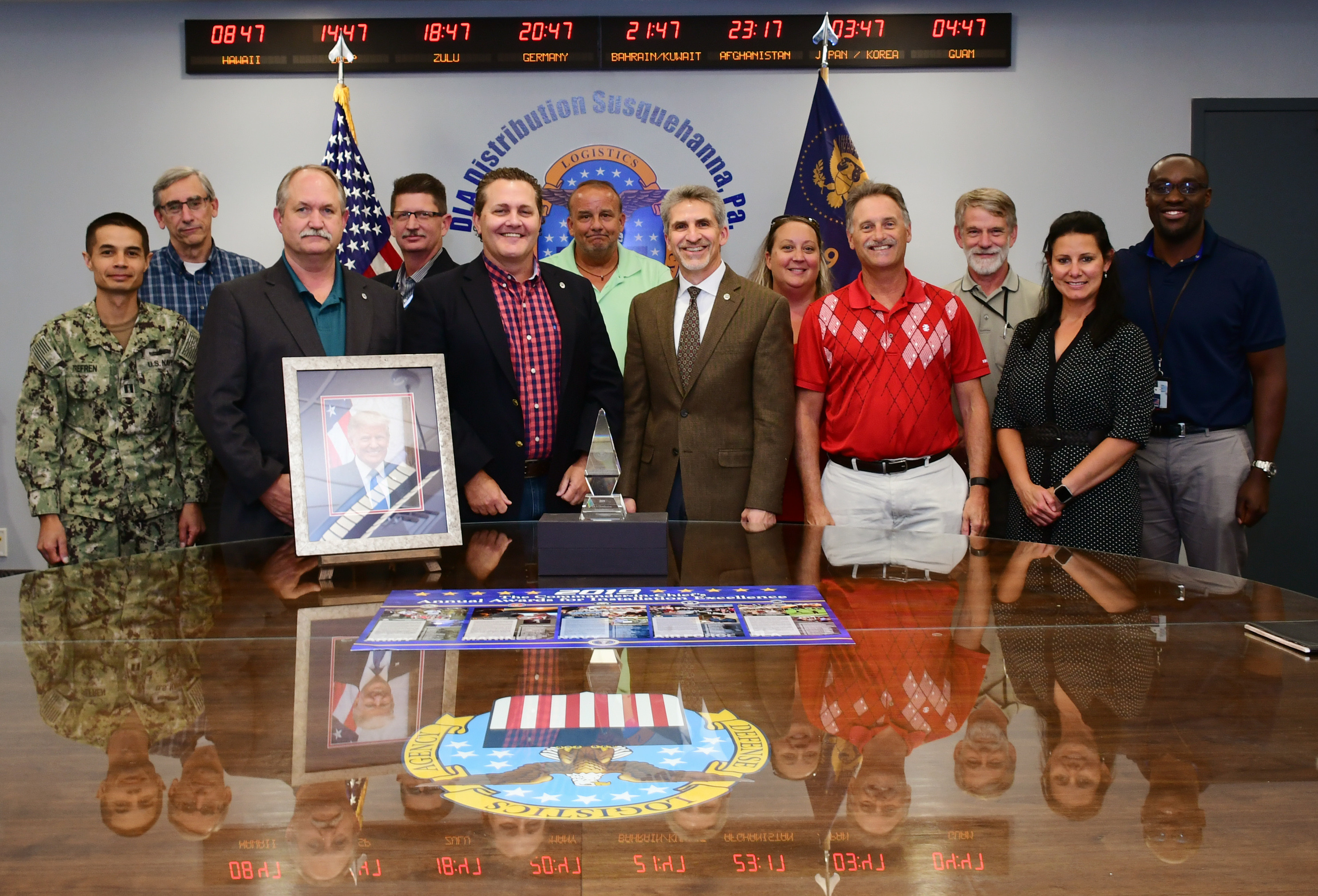 Defense Distribution Center Susquehanna presented the 2019 Commander in