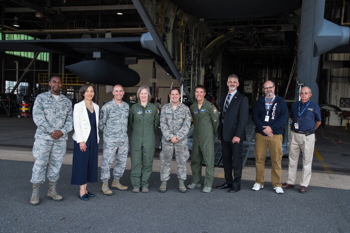 Congresswoman Lisa Blunt Rochester Visits The 166th Airlift Wing