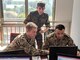 U.S. Navy Lt. Cmdr. Andrew Learned, left, special operations planner for Exercise Regional Cooperation 2019 (RC), attached to Special Operations Command Central; Tajikistan Army Col. Mehriddin Tolibzoda, center, communications officer for RC19; and Uzbekistan Army Maj. Abror Kurbanov, right, special operations engineer for RC19, collaborate on a mission plan for a fictional scenario during RC19 in Dushanbe, Tajikistan, August 13, 2019. Exercise Regional Cooperation is an annual, multinational event that promotes cooperation and interoperability among participating nations to foster security and stability in the Central and South Asian region. The participants of RC 19 include military leaders and officials from Mongolia, Tajikistan, United States and Uzbekistan and observers from Pakistan.

(U.S. Army Reserve photo by Sgt. Jennifer Shick)