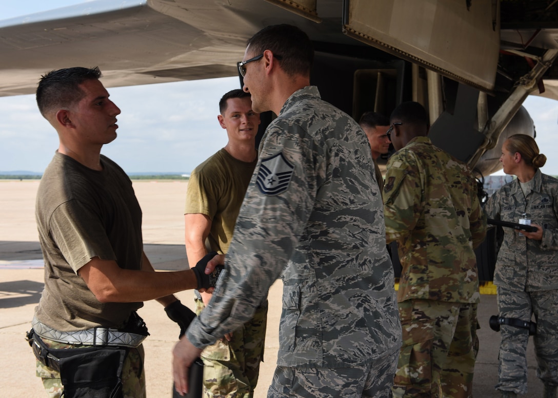 Team Dyess competes in Global Strike Challenge