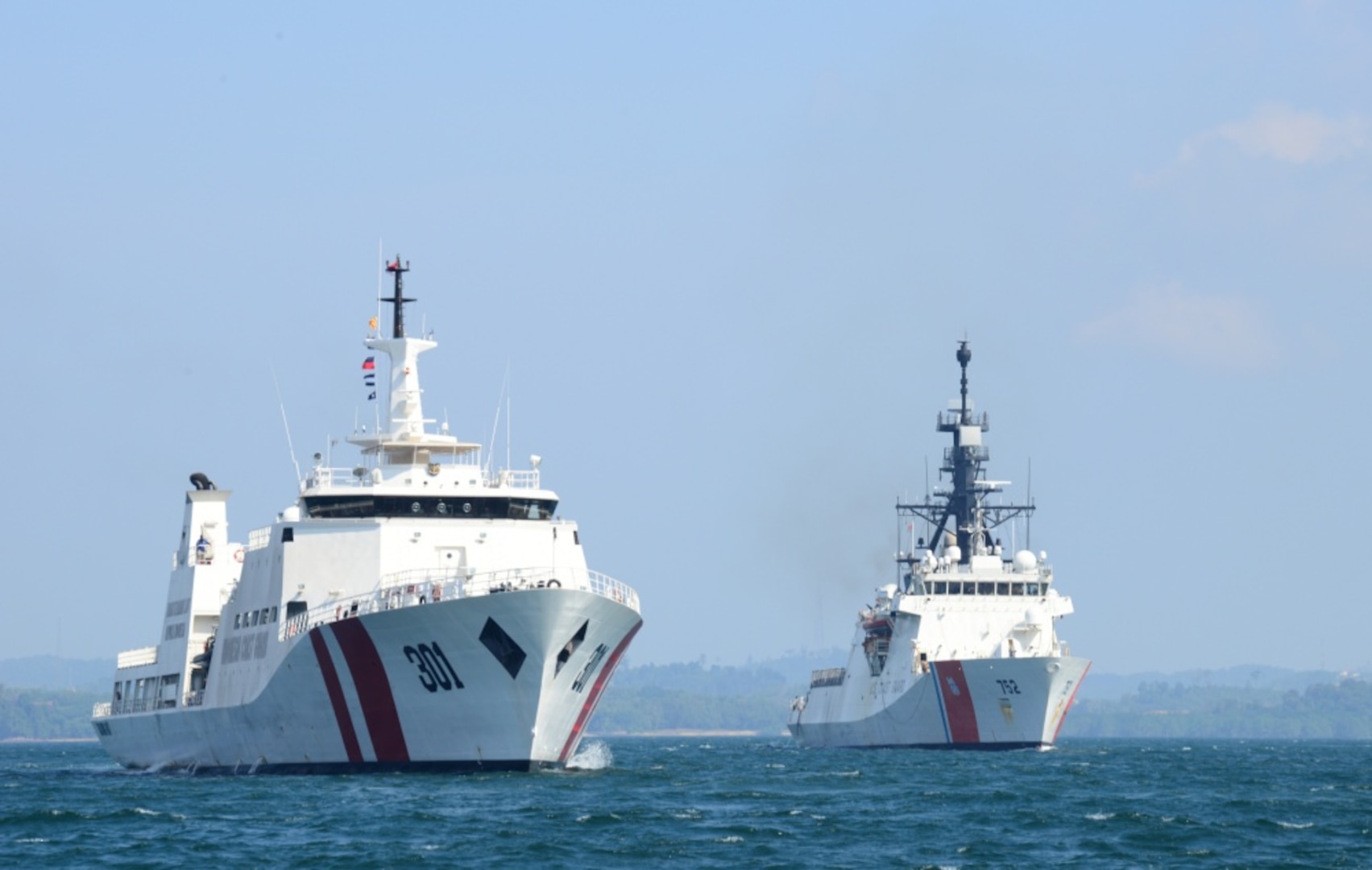 Coast Guard Cutter Stratton Arrives in Malaysia following Training and Engagements in Indonesia