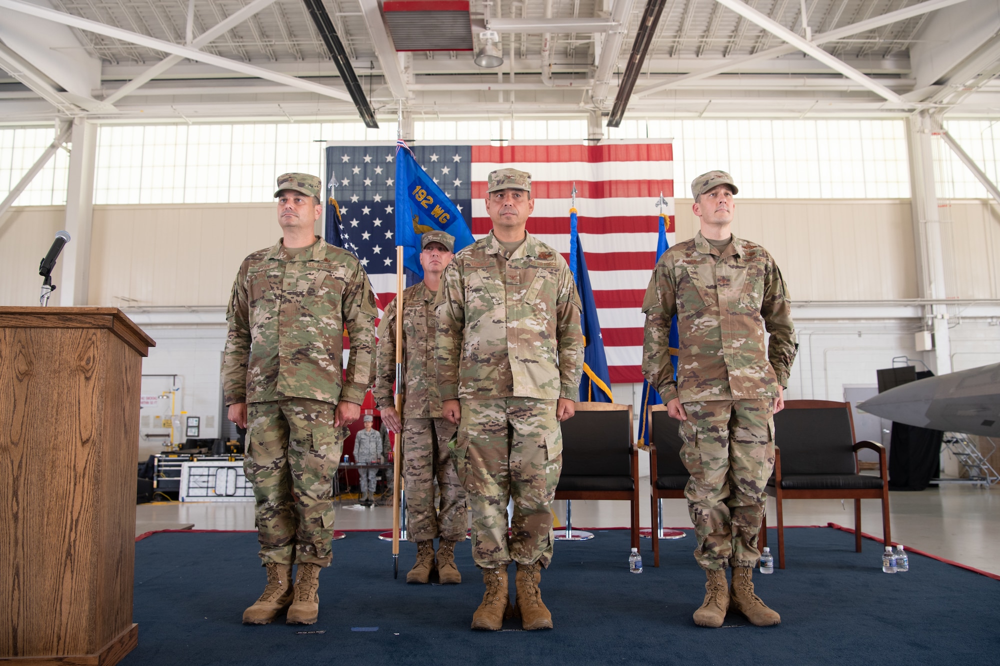 192nd Wing change of command ceremony photos