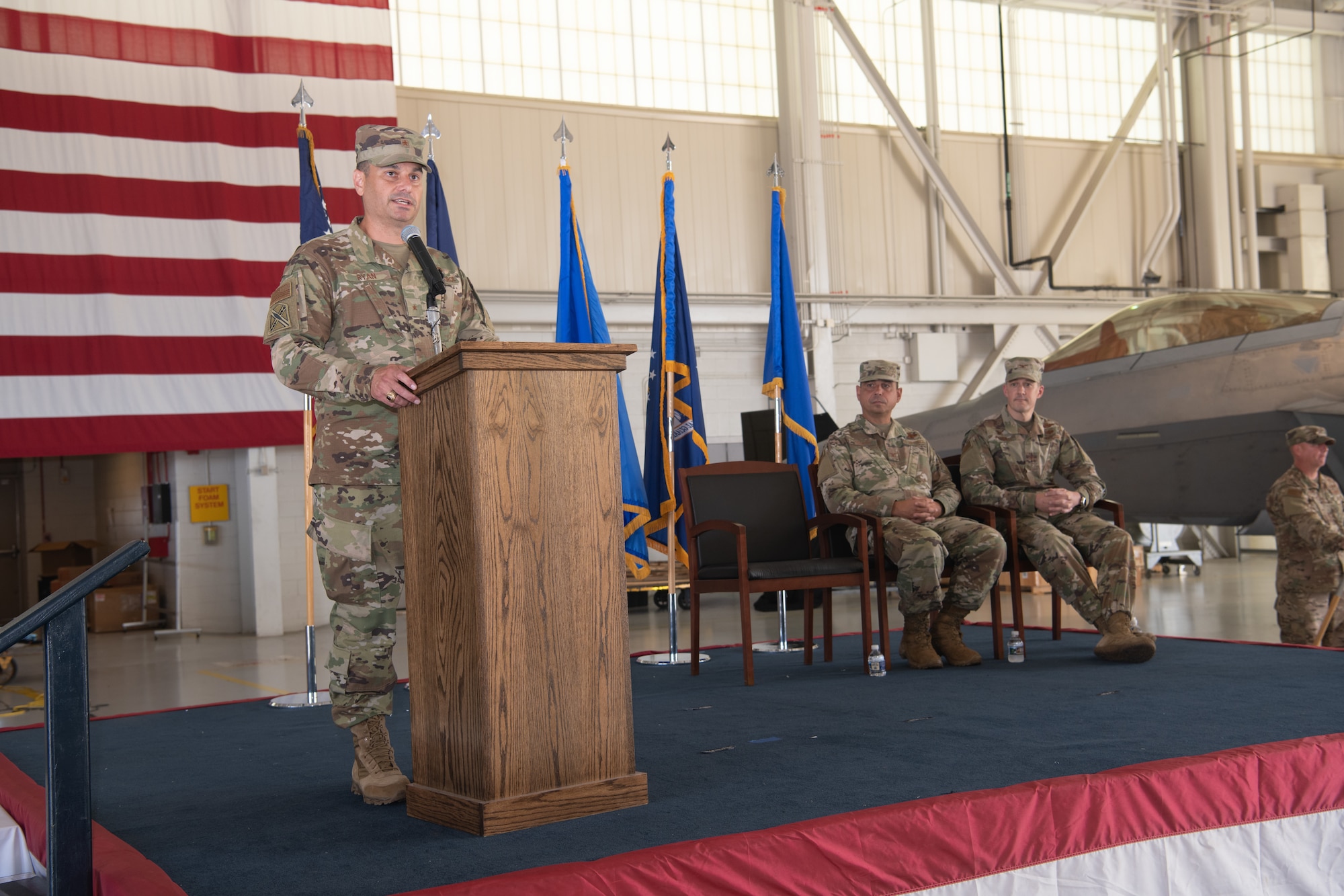 192nd Wing change of command ceremony photos