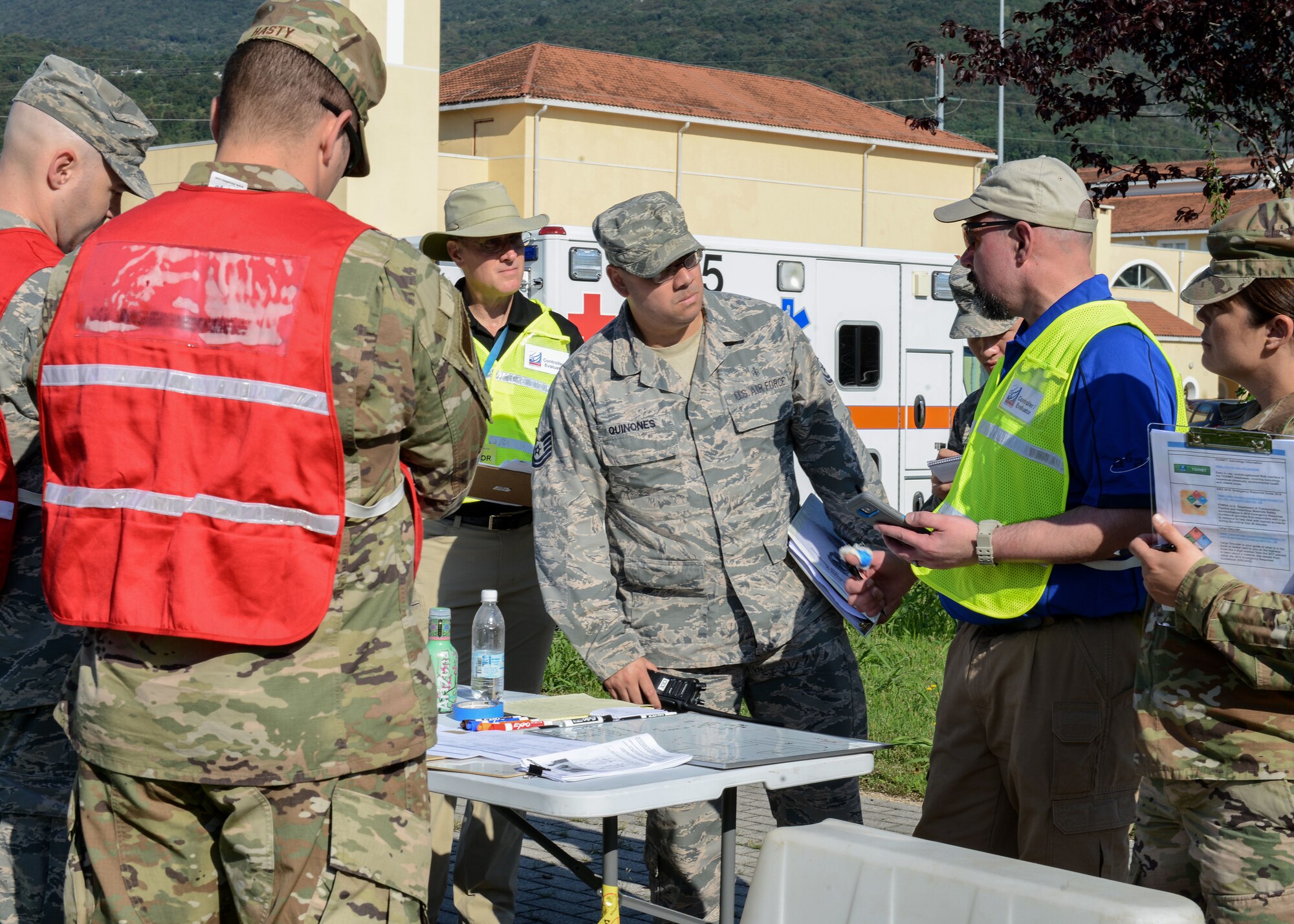 On Aug. 9, BE participated in exercise Ready EAGLE in order to hone their skills as hazard responders.