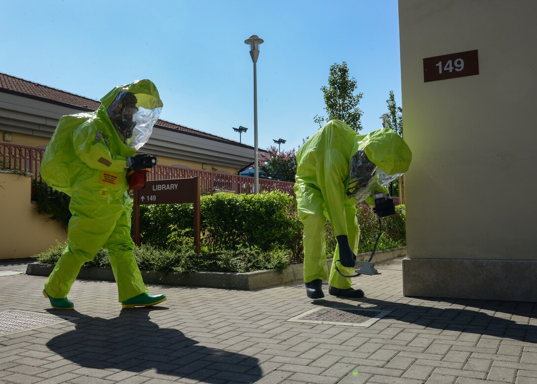 On Aug. 9, BE participated in exercise Ready EAGLE in order to hone their skills as hazard responders.