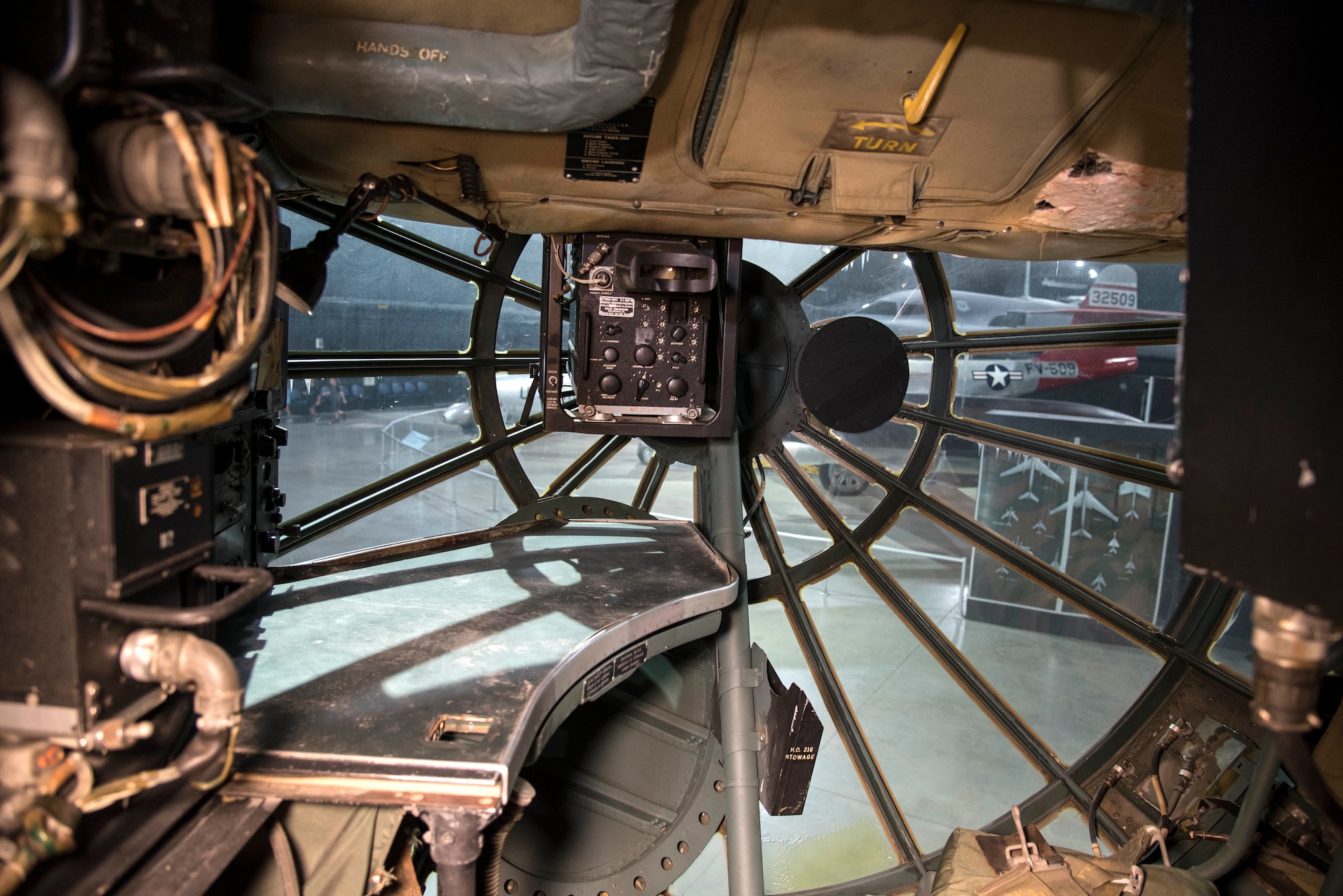 DAYTON, Ohio - Convair B-36J Peacemaker at the National Museum of the U.S. Air Force. (U.S. Air Force photo by Ken LaRock)