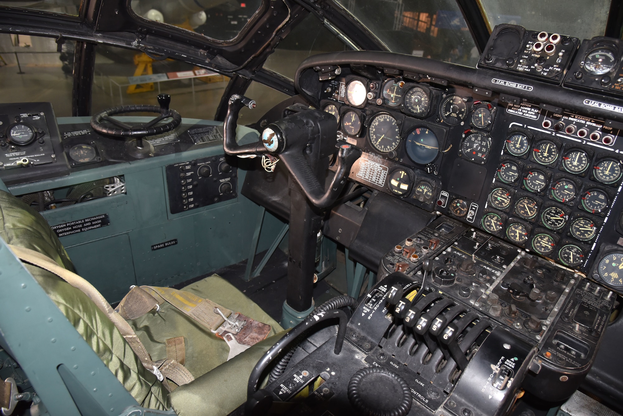 DAYTON, Ohio - Convair B-36J Peacemaker at the National Museum of the U.S. Air Force. (U.S. Air Force photo by Ken LaRock)