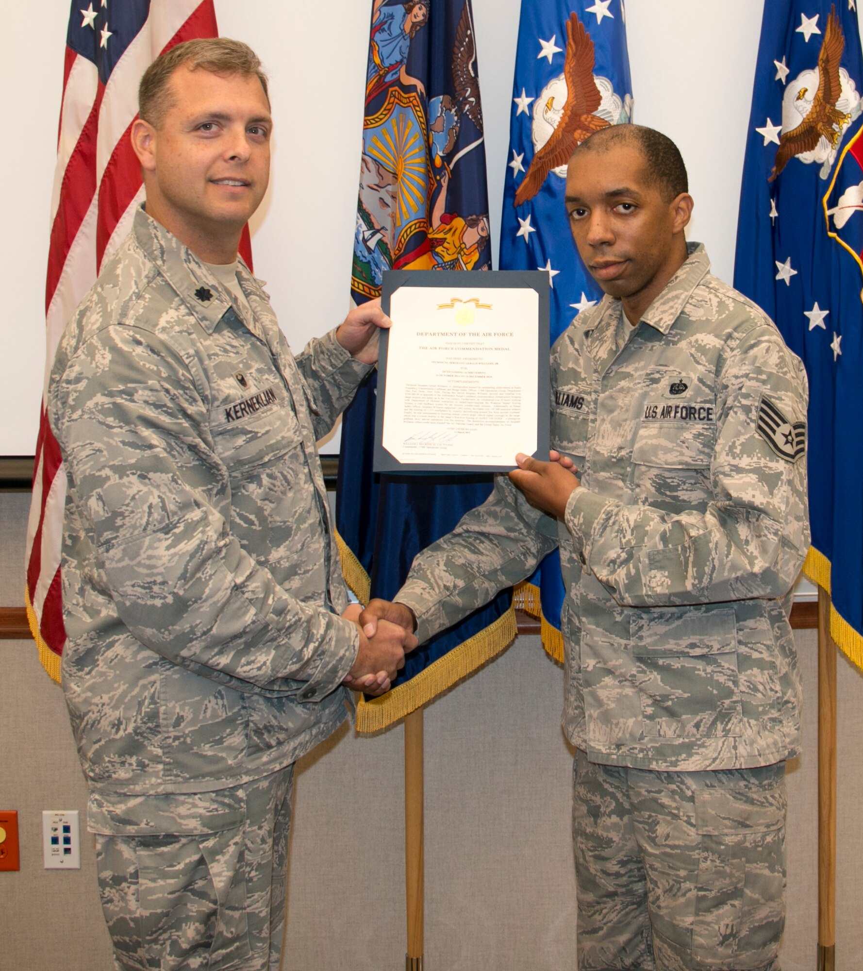 Williams Awarded Commendation and Achievement Medals
