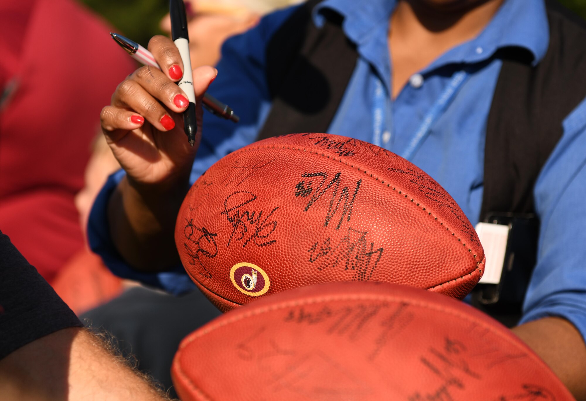 Sign that ball