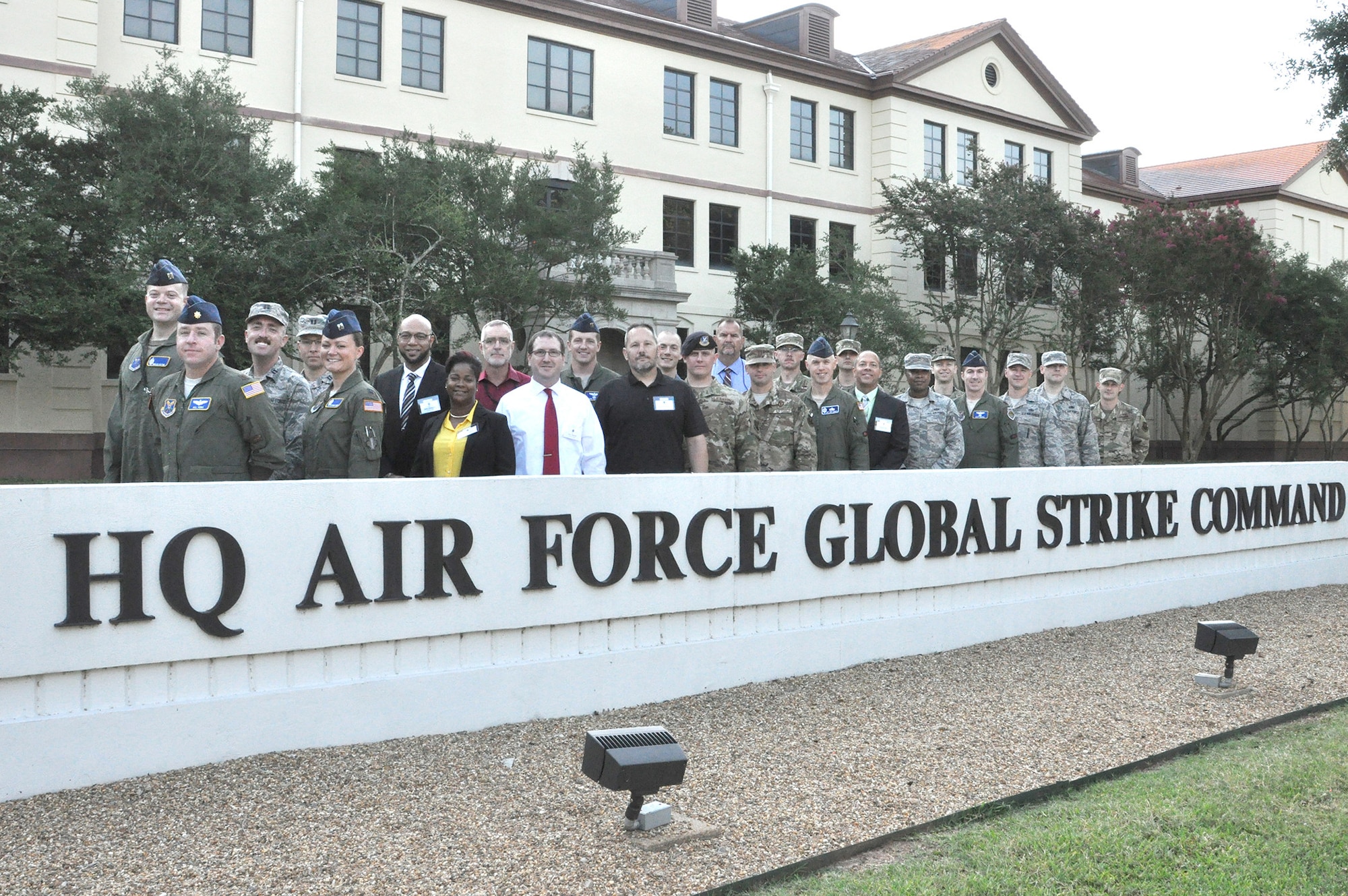 Newly-selected participants in Air Force Global Strike Command professional development programs recently came to Barksdale Air Force Base, La., for a three-day orientation, where they met with senior leadership and functional managers, and received general information about their programs. They also spent two days in a Leadership Enhancement Course.