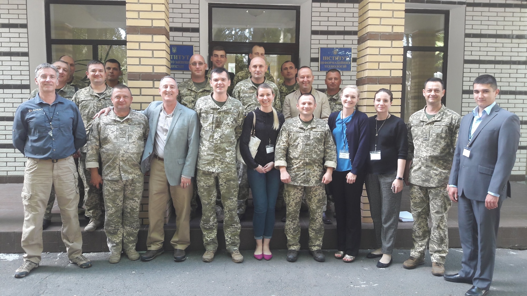 2nd Lt. Nazariy Melnychuk, 10th Missile Squadron Intercontinental Ballistic Missile combat crew member, was assigned to U.S. European Command, serving as a translator for EUCOM senior advisors in partnership with the Ukrainian military and the National Defense University of Ukraine. (Courtesy Photo)