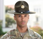 Staff Sgt. Jeffrey Lullen, top drill sergeant in the Health Readiness Center of Excellence, competes alongside 11 other soldiers at Joint Base San Antonio-Fort Sam Houston and JBSA-Camp Bullis Aug. 18-22 for the 2019 U.S. Army Drill Sergeant of the Year title.