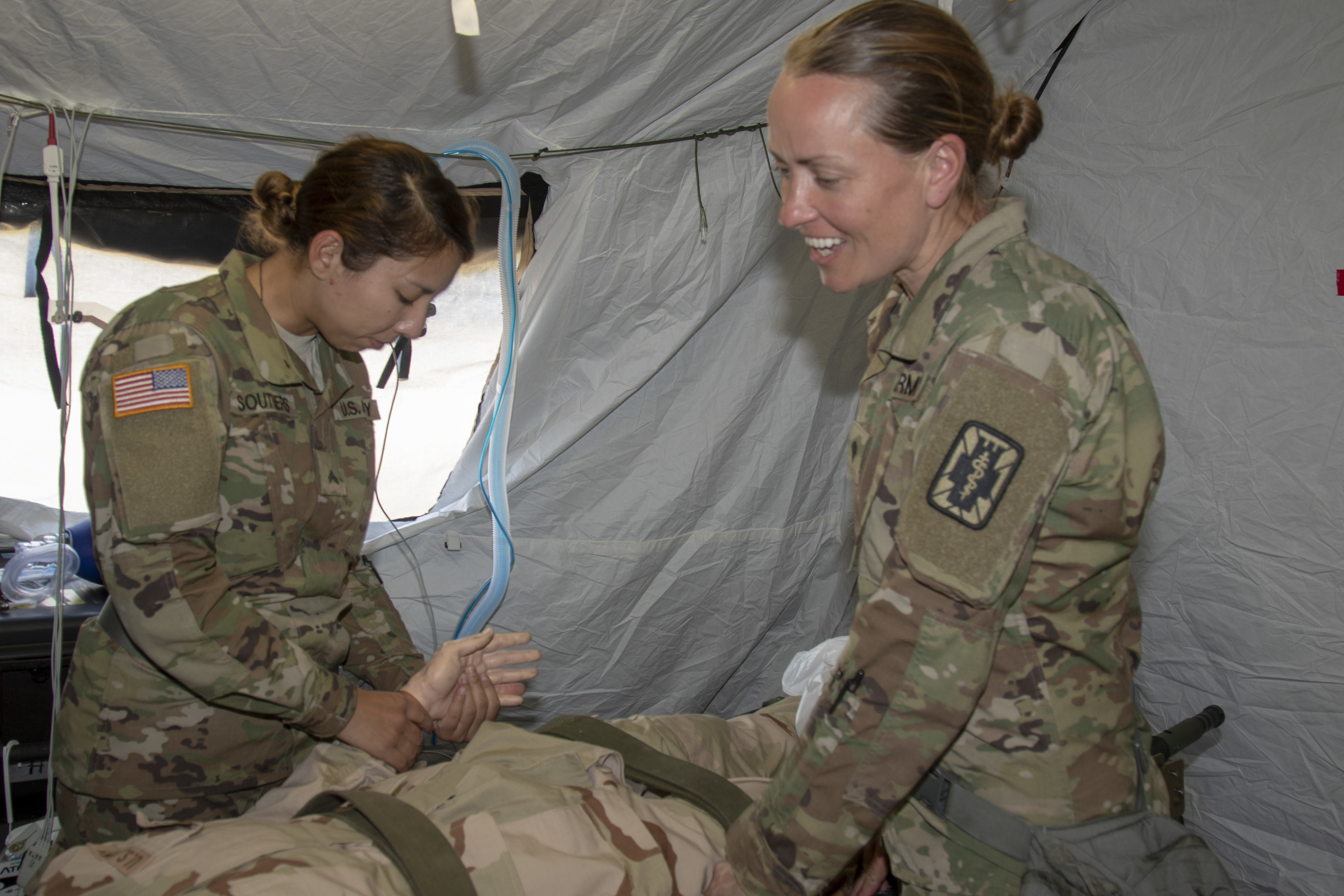 Army Reserve Firefighter and Medical Soldiers participate in CSTX1904