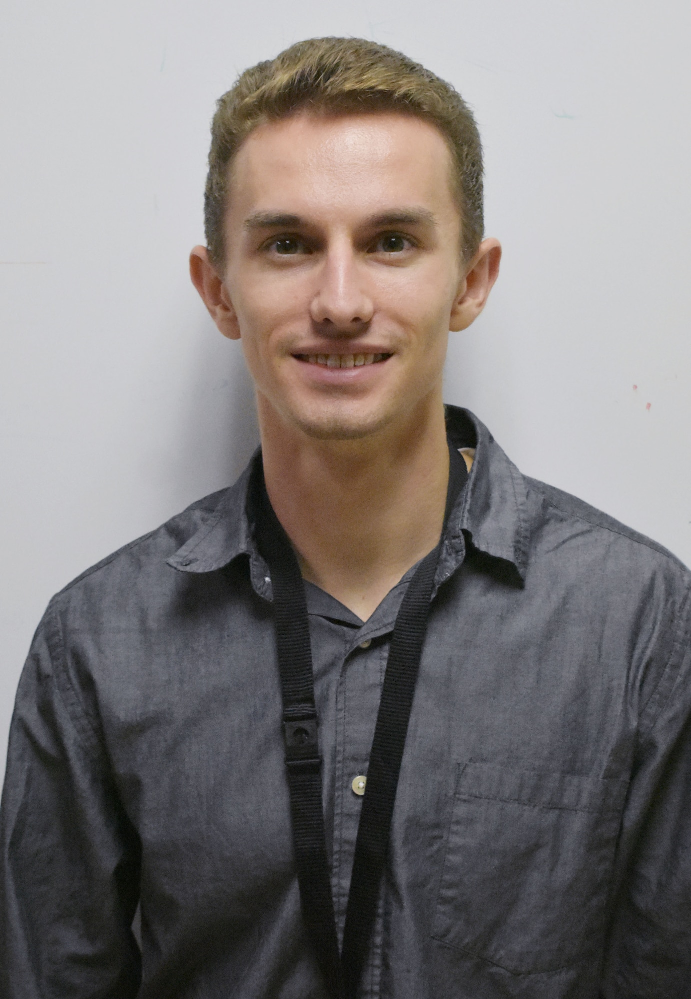 Christoph Neisess, an Air Force Premier College Intern Program participant at the AEDC Hypervelolcity Wind Tunnel 9. White Oak Maryland. (U.S. Air Force Photo)