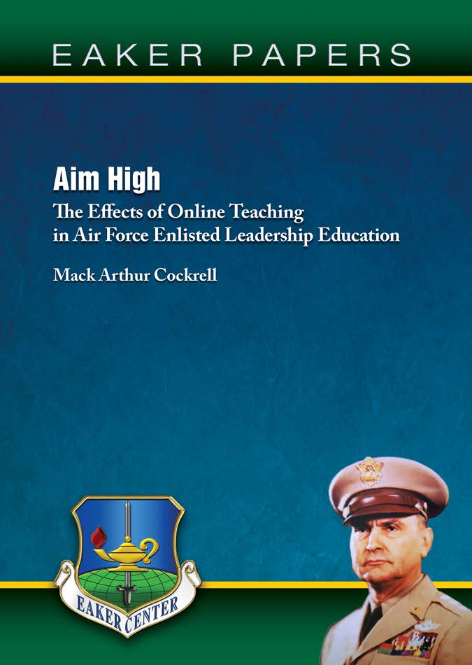 Aim High The Effects Of Online Teaching In Air Force Enlisted