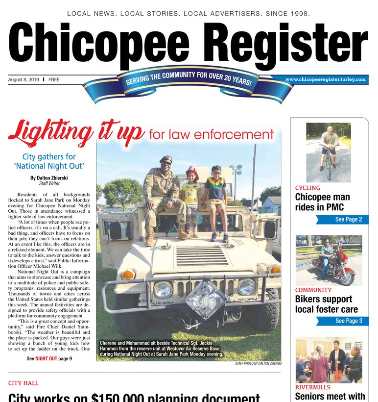 Westover Airmen participate in National Night Out in Chicopee