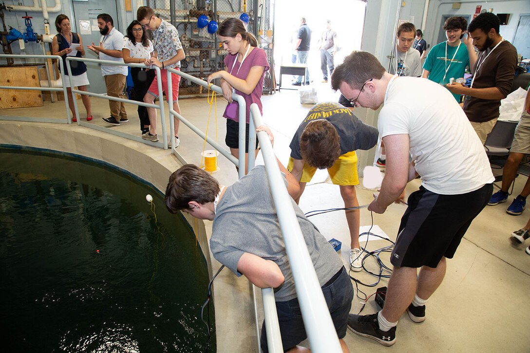 High school students show their skills in undersea vehicle competition at NUWC Division Newport