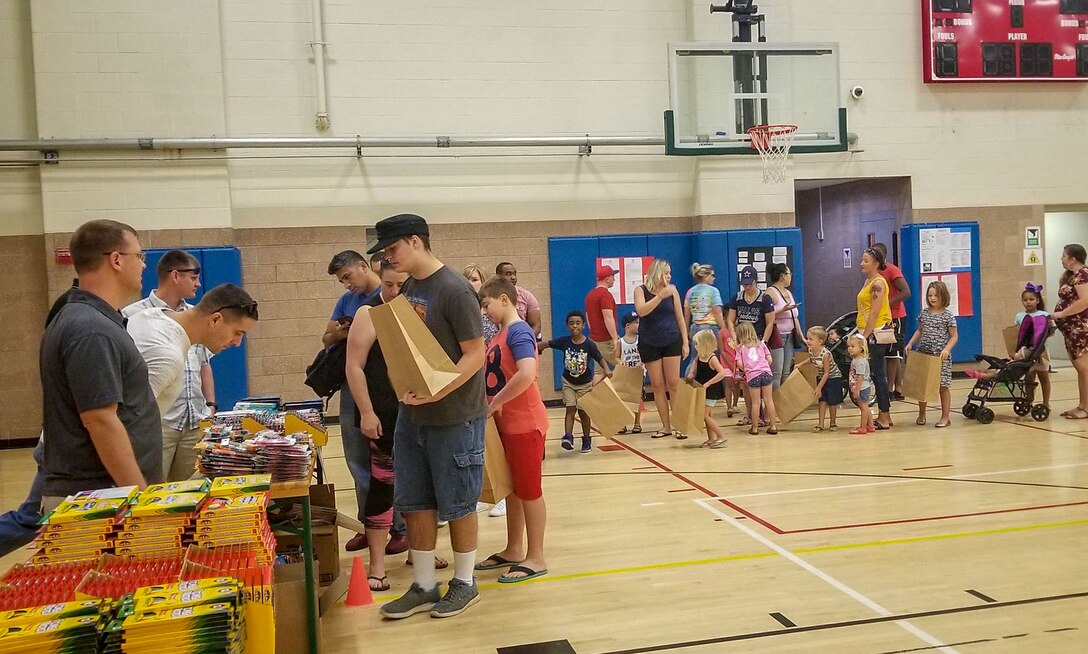 Organizations team up for back-to-school event