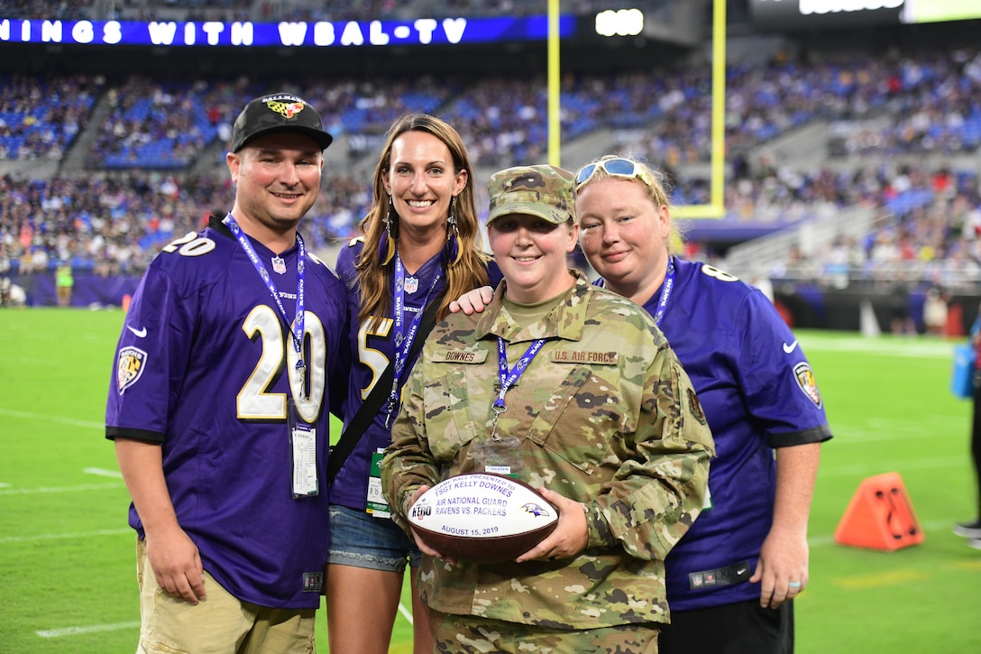 Baltimore Ravens name Tech. Sgt. Kelly Downes, Hometown Hero