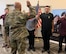 Las Vegas teen took the Oath of Enlistment after he lost 113 pounds in seven months in order to pass the Army's weight requirements.
