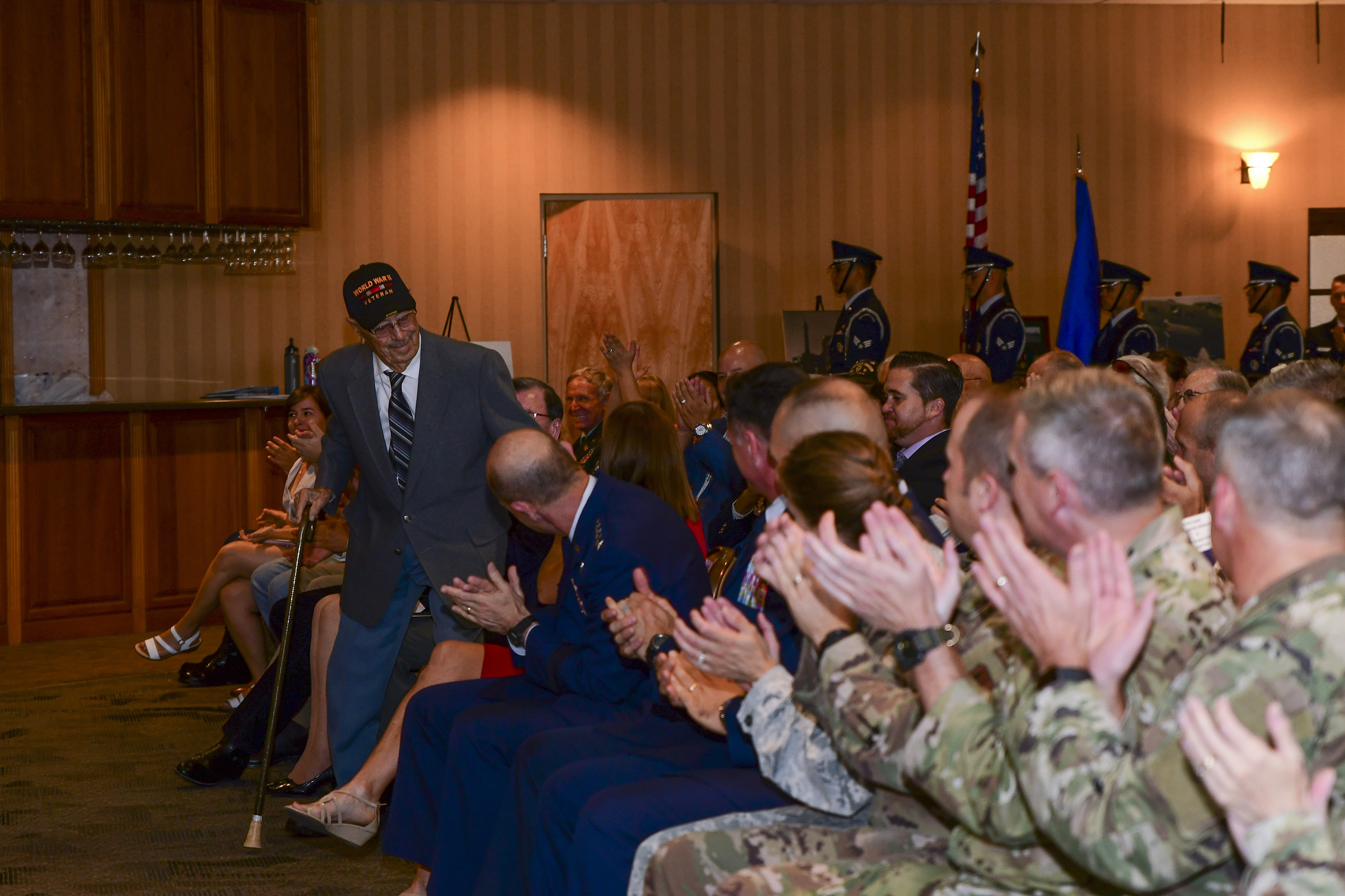 World War II veteran awarded Purple Heart > Davis-Monthan Air Force ...