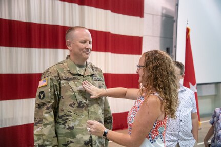 West Virginia Army National Guard (WVARNG) State Command Chief, Chief Warrant Officer 4 Daniel Hutchins was promoted to Warrant Officer 5 Aug. 19, 2019, at the Joint Force Headquarters in Charleston, West Virginia.