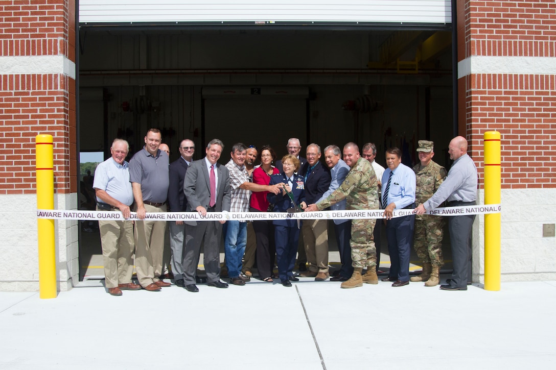 The Delaware National Guard held a ribbon-cutting ceremony to open a new, $12 million state-of-the-art Field (Vehicle) Maintenance Shop, at the Dagsboro Readiness Center, Del., July 13, 2018.