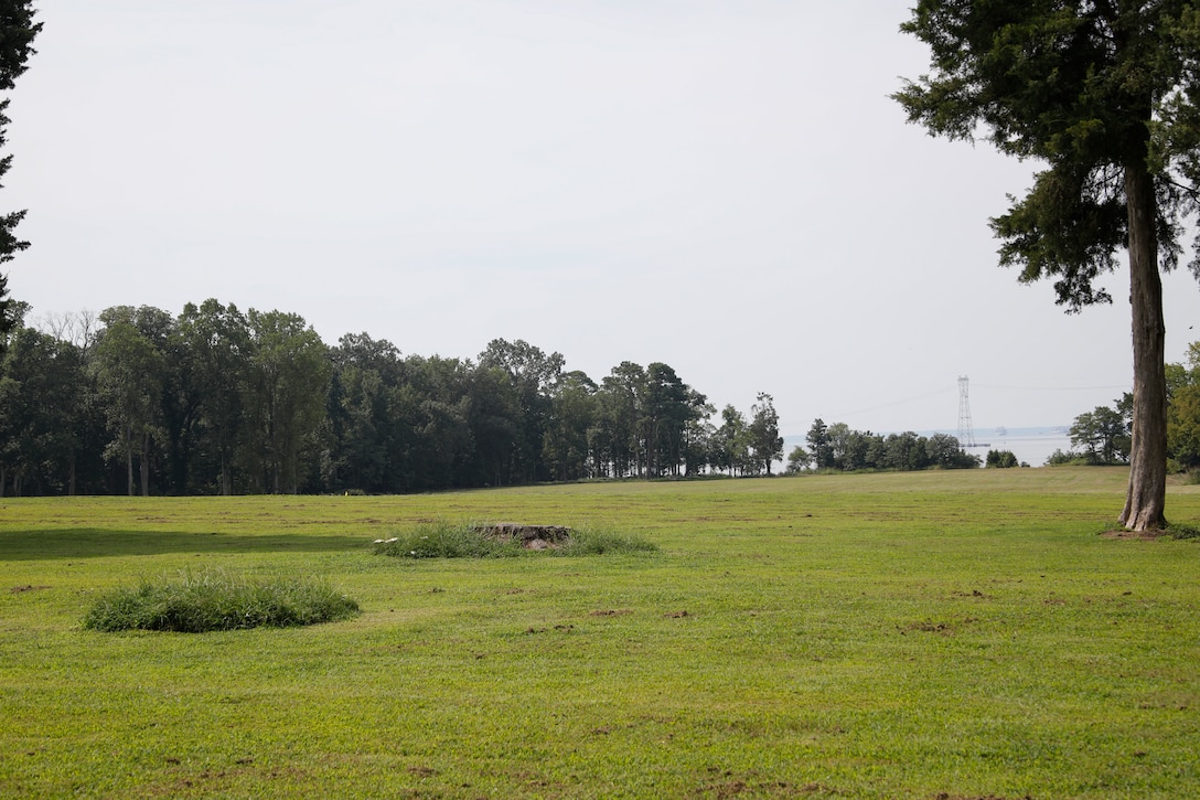 This photograph is from the field next to the main house at Carters Grove Plantation at  37°12'26.95"N;  76°37'33.16"W. A 70mm focal length was used, as this best matched up what the human eye was seeing and what was being viewed through the viewfinder of a full frame camera.