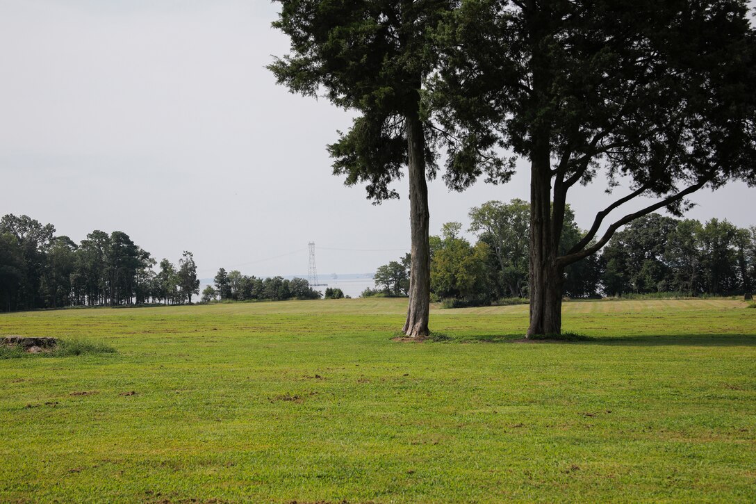 This photograph is from the field next to the main house at Carters Grove Plantation at  37°12'26.95"N;  76°37'33.16"W. A 70mm focal length was used, as this best matched up what the human eye was seeing and what was being viewed through the viewfinder of a full frame camera.