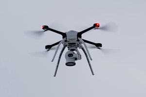 U.S. Air Force civil engineers fly a Small Unmanned Aircraft System during a newly adopted Rapid Airfield Damage Assessment System training course at Joint Base Elmendorf-Richardson, Alaska, Jan. 23, 2019. Throughout the first week of training, Airmen focused on learning to fly the SUAS. During the second week they learned to fly the RADAS mission while using the SUAS systems. (U.S. Air Force photo by Airman 1st Class Crystal A. Jenkins)