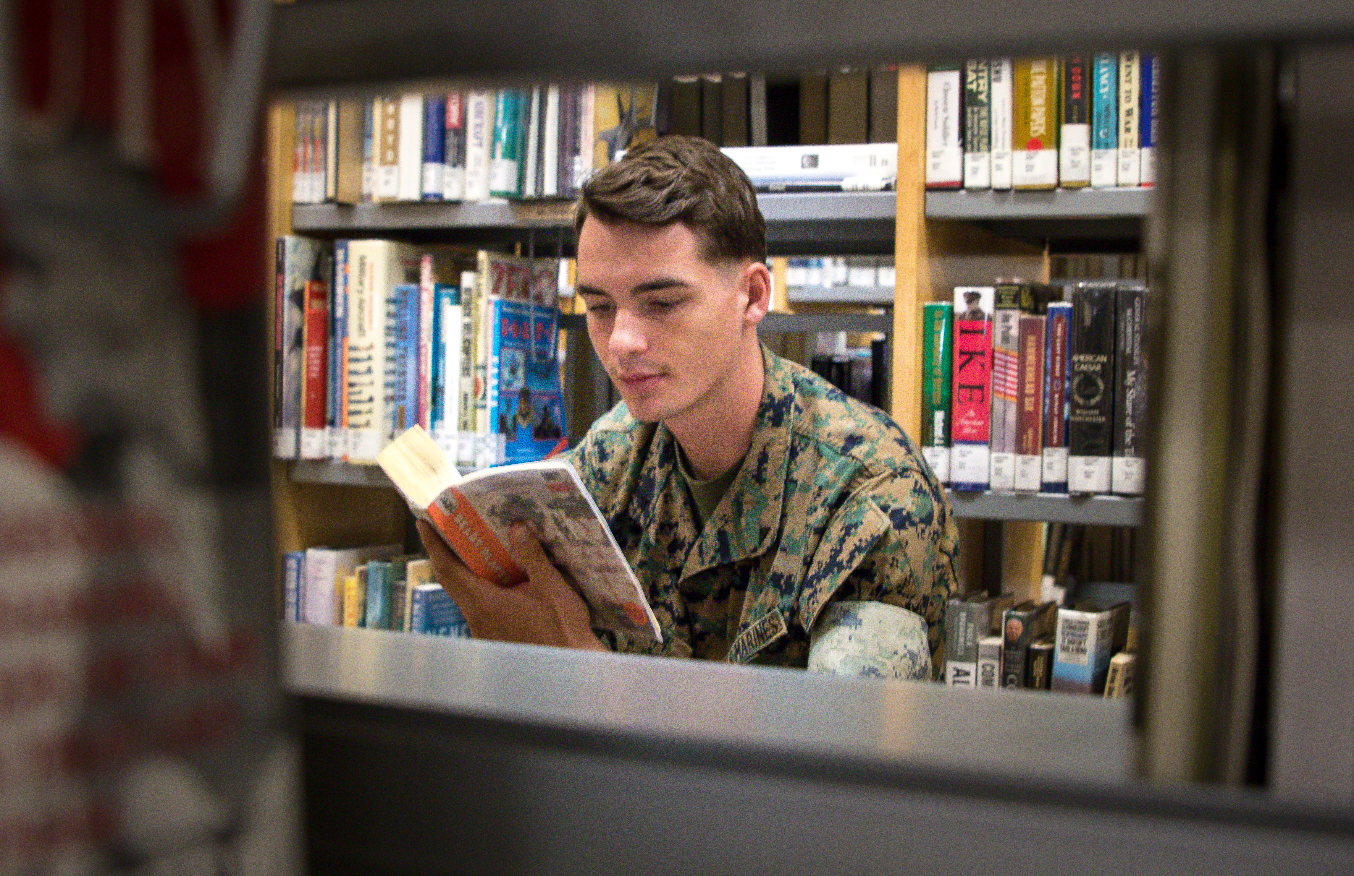National Book Lovers Day > Marine Corps Air Station Cherry Point > Story