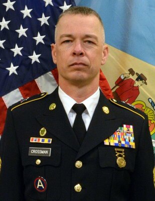 State Command Sergeant Major Edward A Crossman Delaware