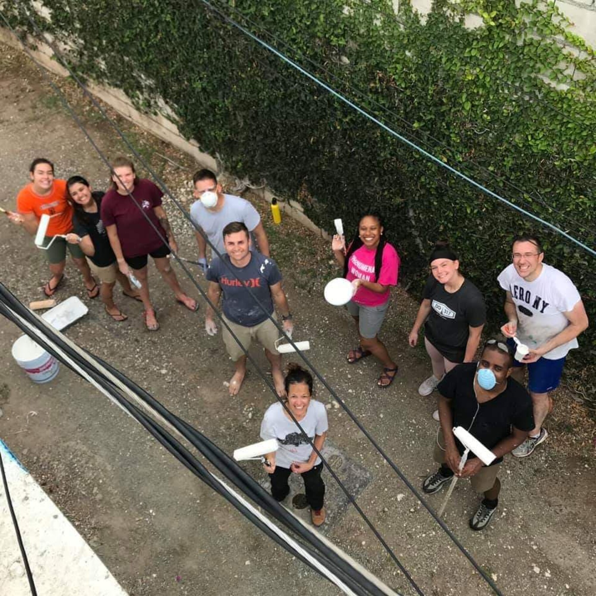 Members of the 21st Space Wing pose for a photo during a 21st Space Wing Chapel-sponsored mission trip to Jamaica July 30-Aug. 6, 2019. During the trip wing members renovated a church and built relationships with the local community. (U.S. Air Force courtesy photo