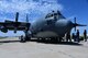An AC-130U “Spooky” Gunship is prepped to be moved into the 309th Aerospace Maintenance and Regeneration Group at Davis-Monthan Air Force Base, Arizona, Aug. 19, 2019. The AC-130 has a rich history that includes support of military operations in Vietnam, Panama and Iraq as well as performing in many combat missions since it was fielded in the late 1960’s. (U.S. Air Force photo by Airman 1st Class Jacob T. Stephens)