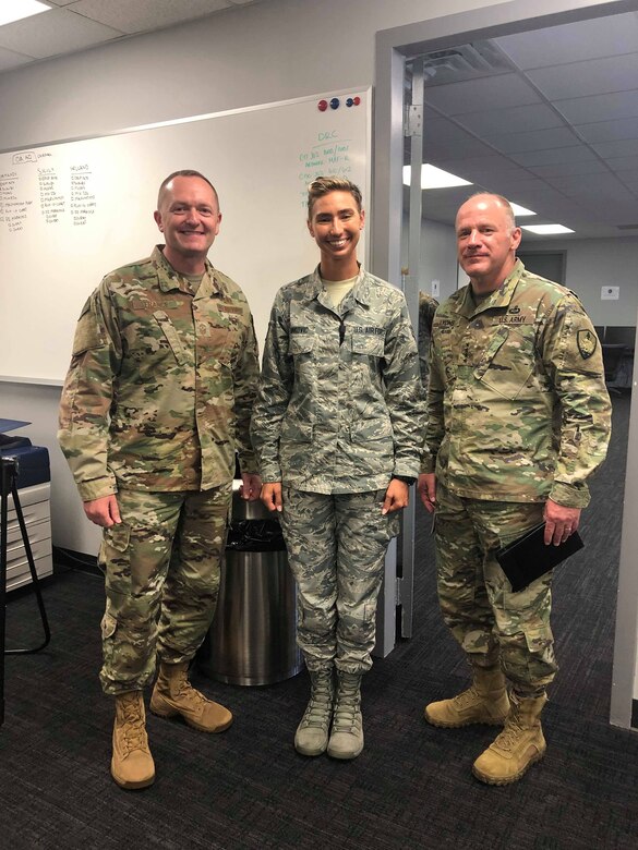 Senior Leaders Visit Pope > Pope Field > Coronavirus